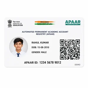 PVC APAAR ID Card Print Online | Student Academic ID