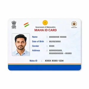 Maha ID PVC Card Print Online | HD Waterproof Quality