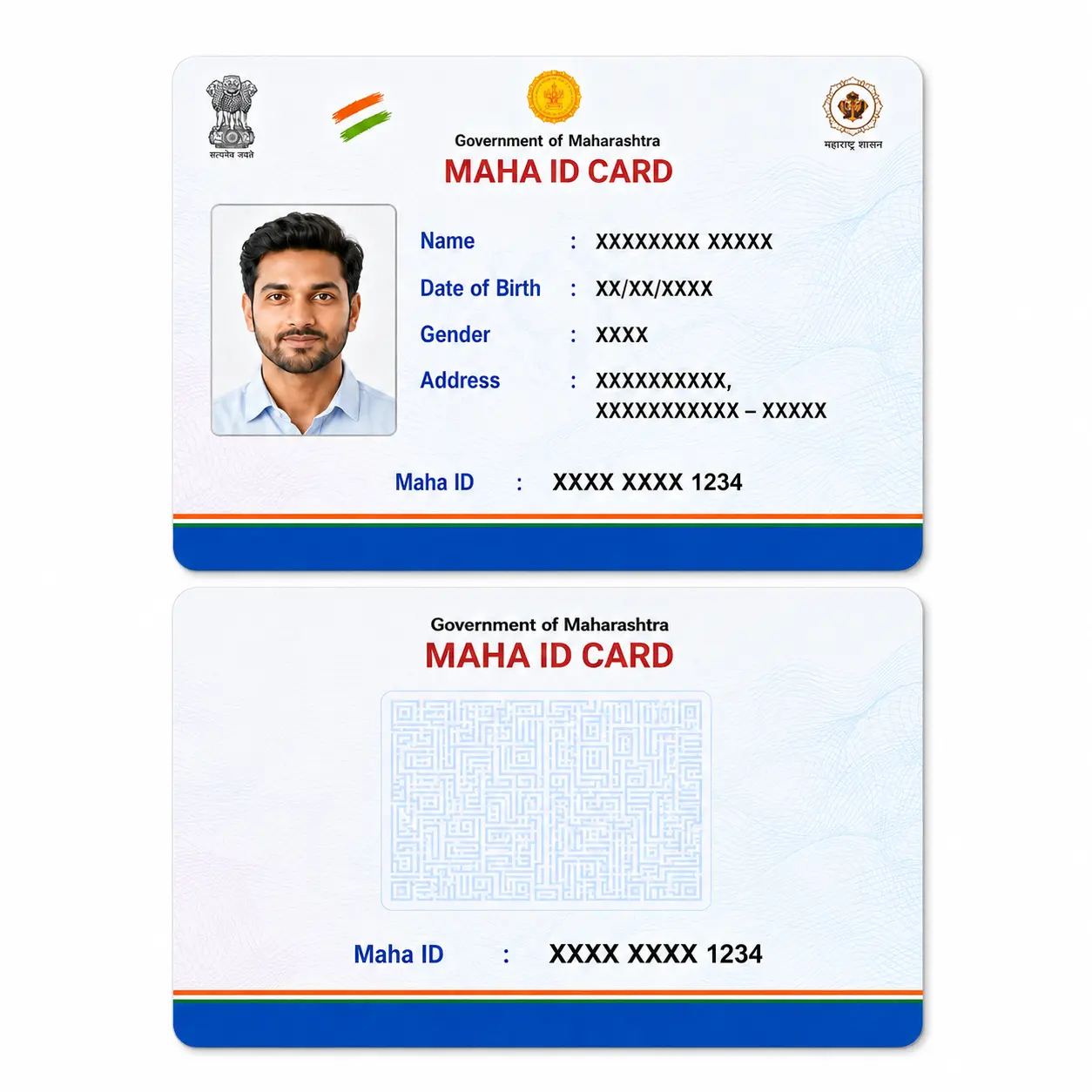 Maha ID PVC Card Print Online | HD Waterproof Quality - Image 3