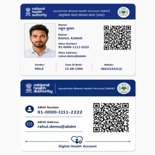 PVC ABHA Card Print Online | Ayushman Bharat Health ID - Image 3