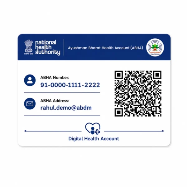 PVC ABHA Card Print Online | Ayushman Bharat Health ID - Image 2