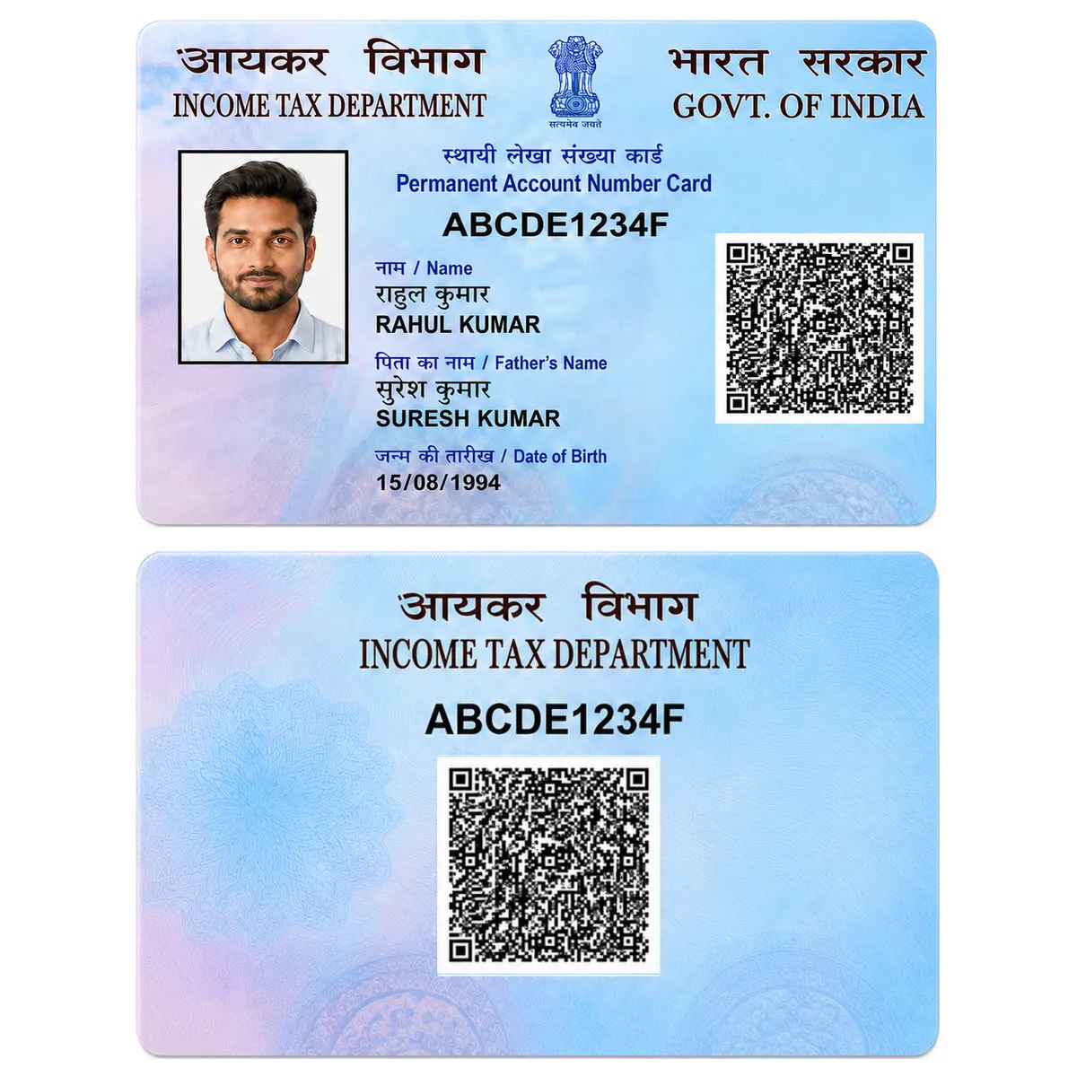 PVC PAN Card Print Online | HD Waterproof - Image 3