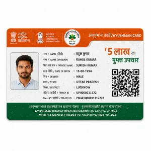 PVC Ayushman Card Print Online | PM-JAY Smart Card