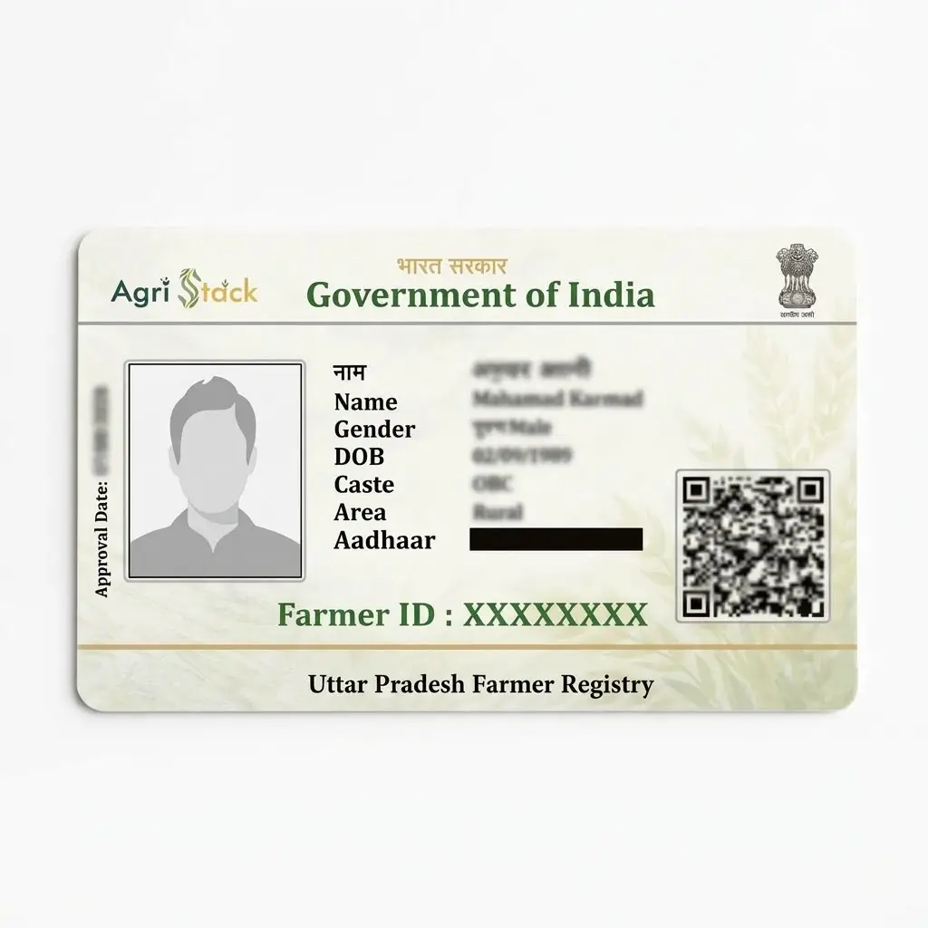 Farmer ID PVC Card